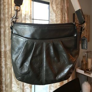 Coach crossbody leather purse